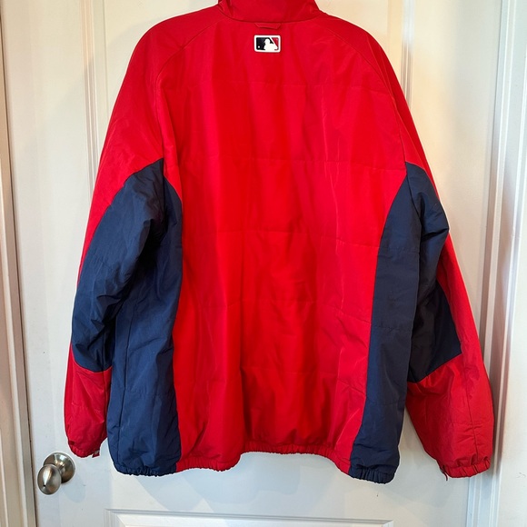 Majestic Authentic MLB Red Sox Therma Base Fleece Lined Full Zip Jacket, SZ 2XL - Picture 3 of 9
